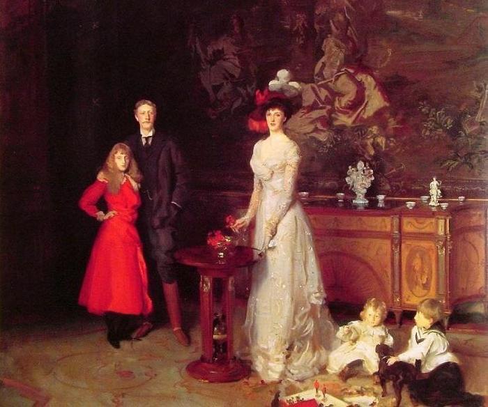 John Singer Sargent Sargent  Familie Sitwell oil painting picture